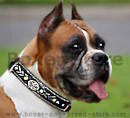 Boxer Dog Collar,nylon dog collar, leather dog collar with handle for dog training,spiked dog collar,walkind dog collar Boxer Dog Collars