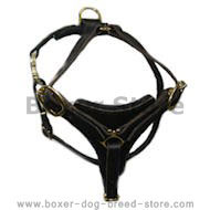 Tracking Walking leather dog harness - Boxer harness Tracking Walking leather dog harness - Boxer harness