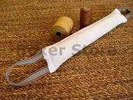 Dog bite tag ( dog bite tug ) made of leather Dog bite tag ( dog bite tug ) made of leather