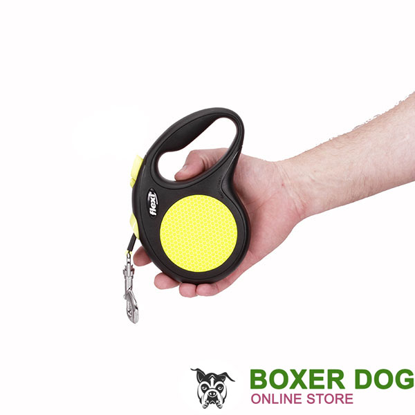 Everyday Retractable Leash Neon Style for Total Safety