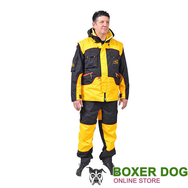 Protection Dog Training Bite Suit of Waterproof Membrane Material