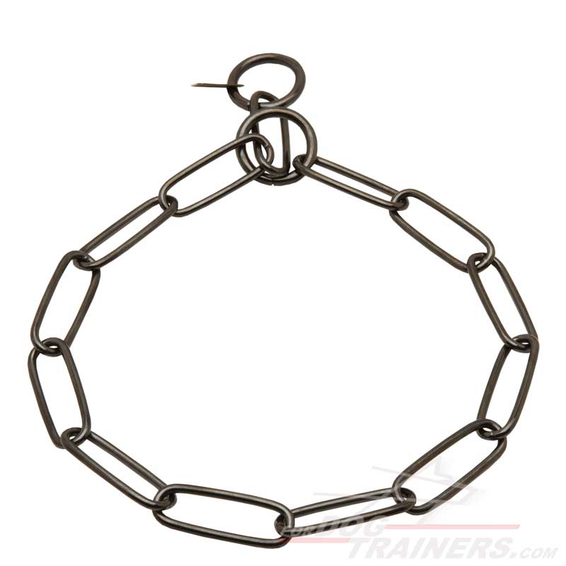 Herm Sprenger Short Link Stainless Steel Choke Chain Collar